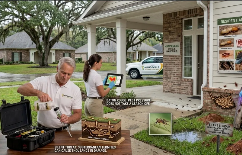Professional pest control in Baton Rouge